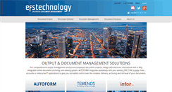 Desktop Screenshot of efstechnology.com